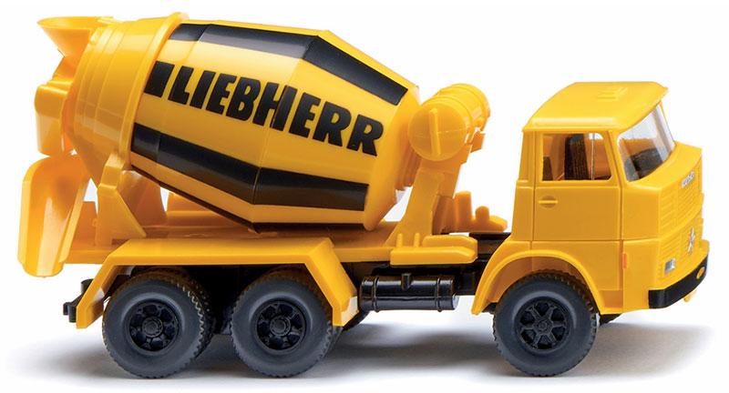 Henschelヘンシェル HS 14/16 ミキサー車 建設機械 重機 働く車 模型 / Wiking 1/87 建設機械模型