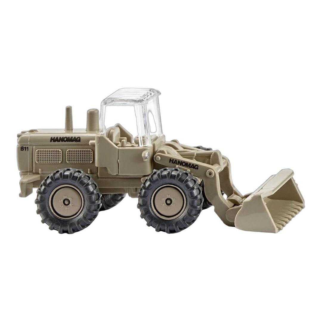 ハノマーグ ホイールローダー オリーブグレー 建設車両 重機 / Wiking 1/160 建設機械模型