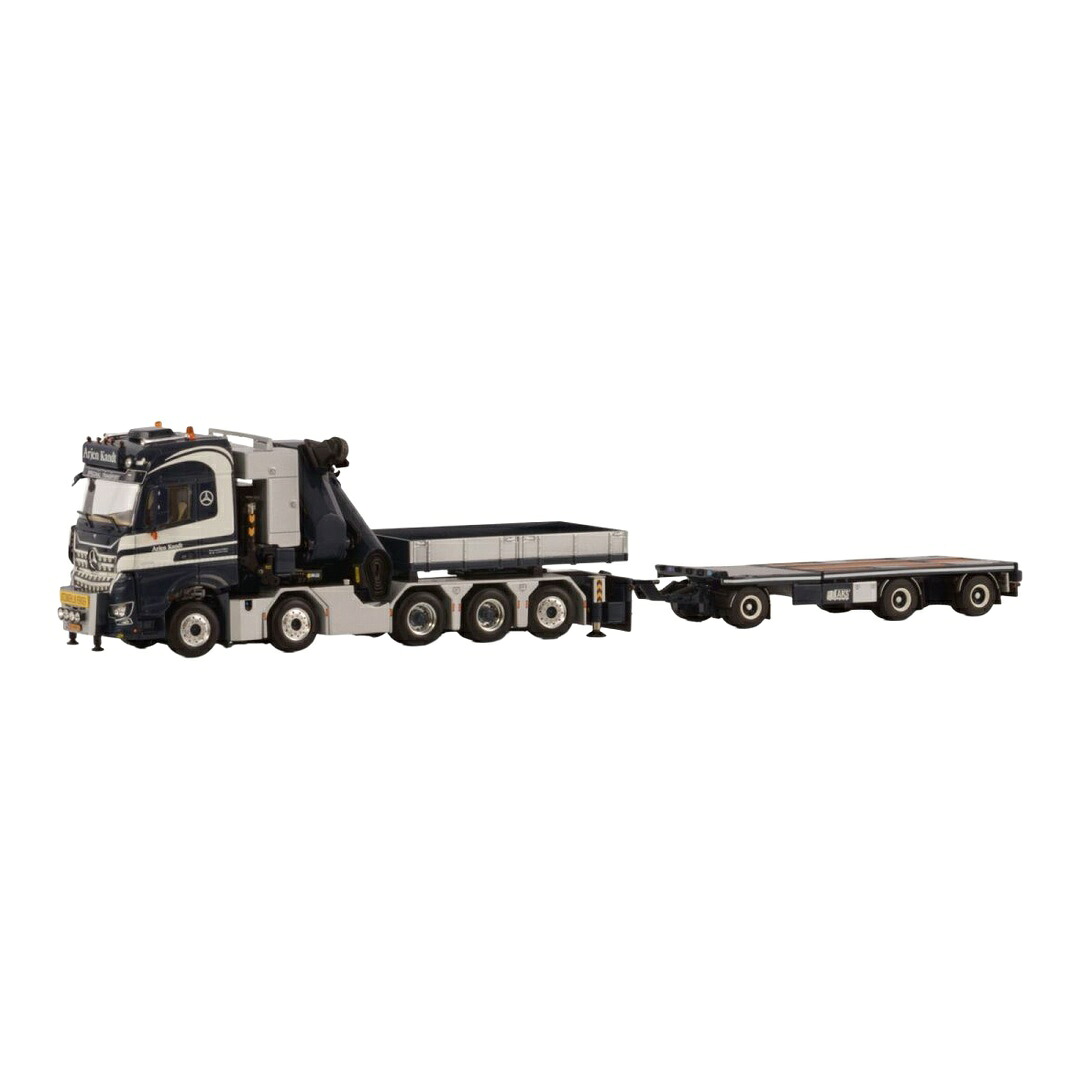 Arjen Kandt メルセデス・ベンツ Arocs MP5 10x4 Palfinger PK165.002 フラットベッドトレーラー / WSI 1/50 トラック模型|ラストホビー