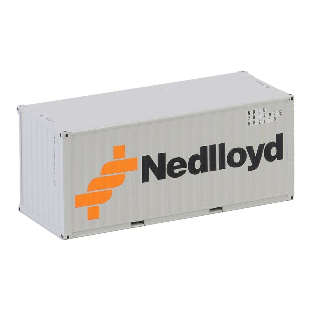 Nedlloyd 20フィート 入れもの / WSI 1/50 ミニカー 貨物自動車ひな形 おもちゃ-車