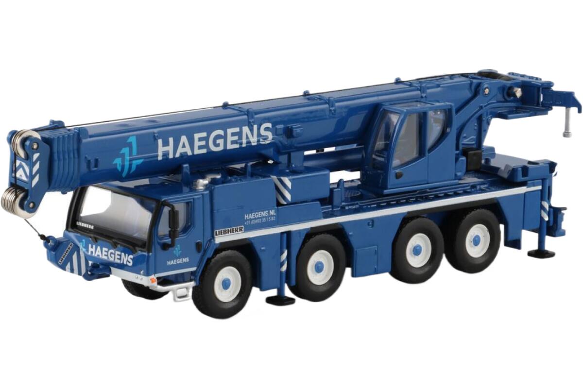 Haegens Liebherrリープヘル LTM 1120-4.1 craneクレーン トラック 模型 /WSI 1/87