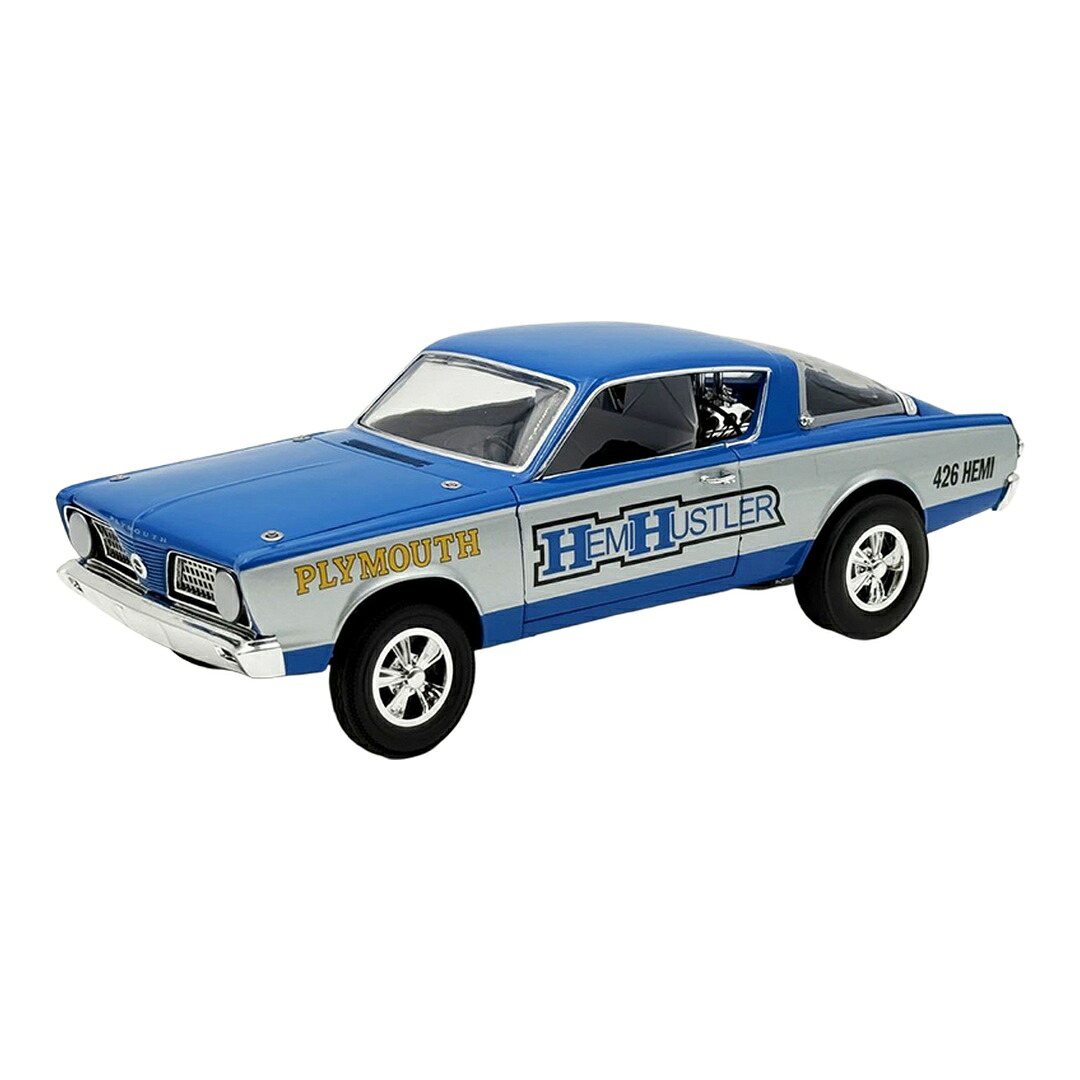 Plymouthプリムス Barracuda 1966 Hemi Hustler / ACME 1/18 ミニカー ひな型