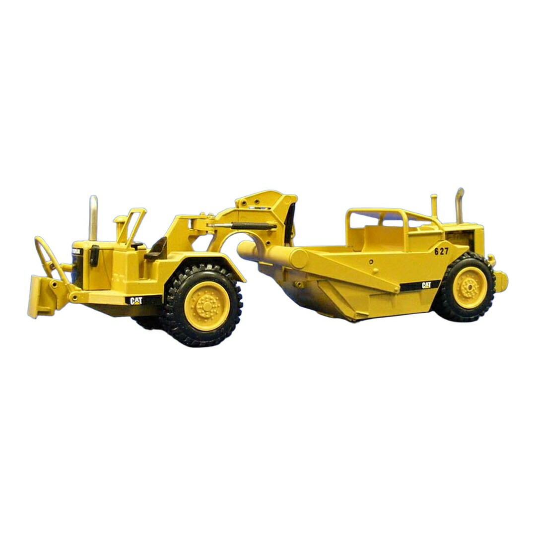 CAT 627 スクレーパー ニューカラー / NZG 1/50 ミニカー 建設機械模型 工事車両|ラストホビー