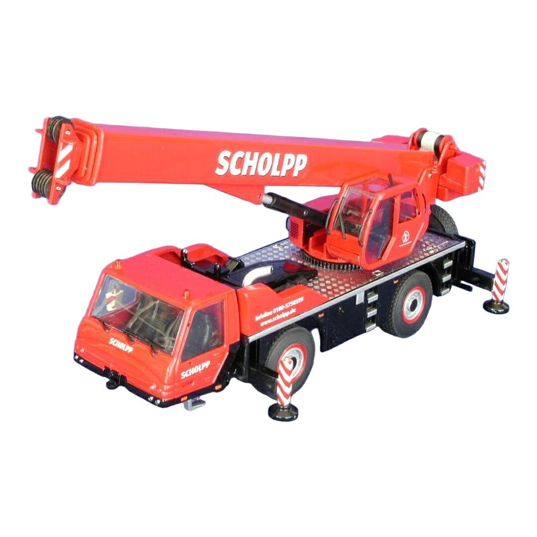 テレックス デマーグ Terex Demag AC35 モバイルクレーン SCHOLPP仕様 / NZG 1/50 ミニカー 建設機械模型 工事車両｜ラストホビー