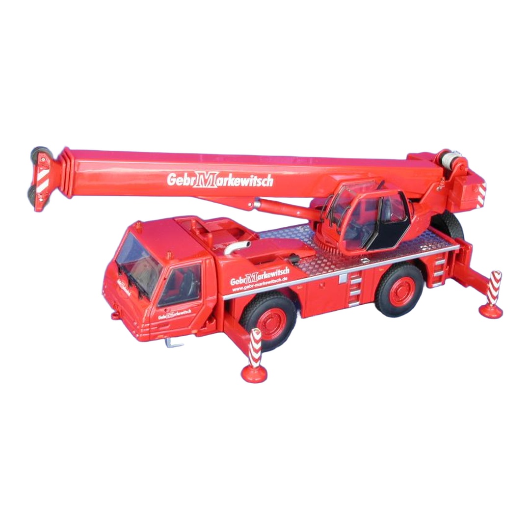 テレックス デマーグ Terex Demag AC35 モバイルクレーン MARKEWITSCH仕様 / NZG 1/50 ミニカー 建設機械模型 工事車両｜ラストホビー