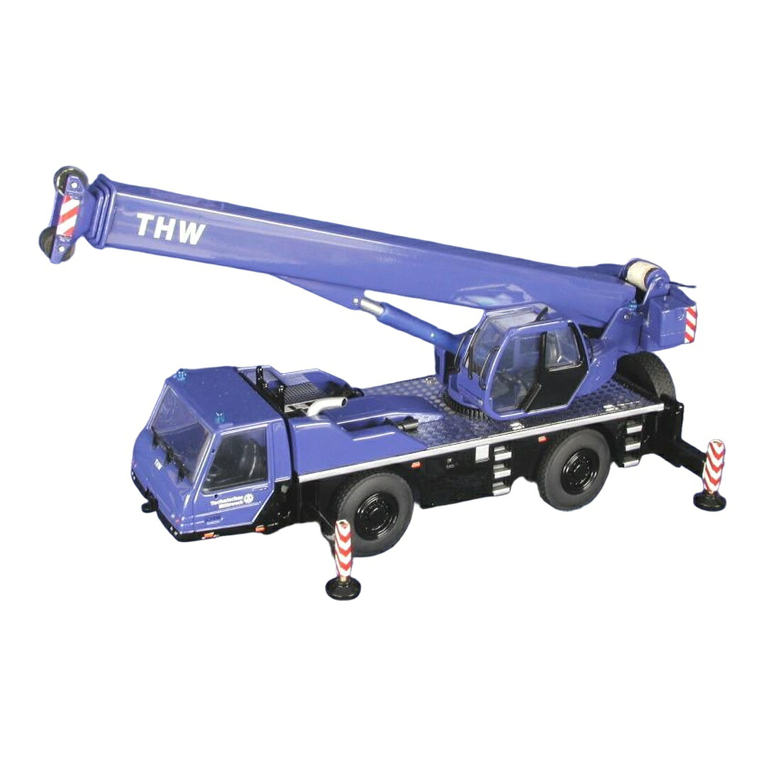 テレックス Terex AC35 モバイルクレーン THWブルー / NZG 1/50 ミニカー 建設機械模型 工事車両|ラストホビー