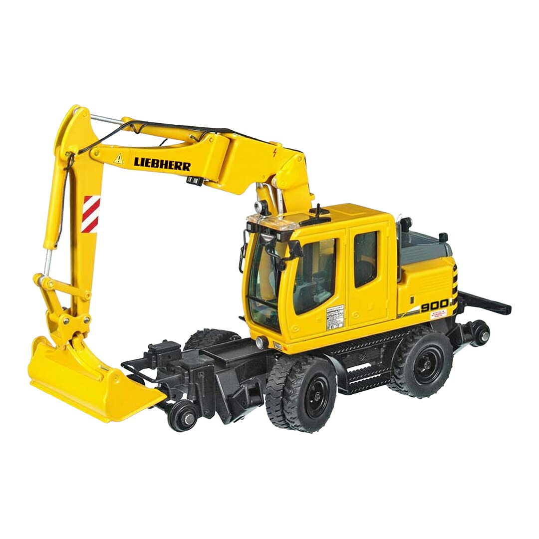 リープヘル Liebherr A900CZW レールショベル 新デザイン / NZG 1/50 ミニカー 建設機械模型 工事車両｜ラストホビー
