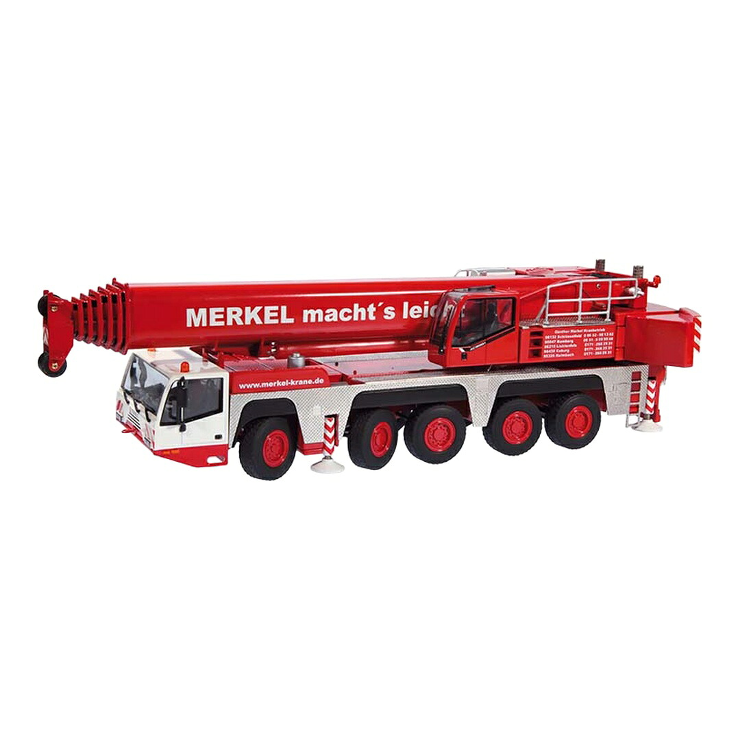 テレックス Terex AC200 モバイルクレーン MERKEL仕様 / NZG 1/50 ミニカー 建設機械模型 工事車両｜ラストホビー