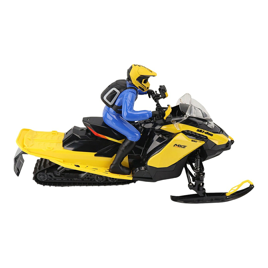 Ski-Dooスキードゥー R/C MXZ Snowmobileスノーモービル in Yellow and Black / Diecast Masters 1/6 模型|ラストホビー