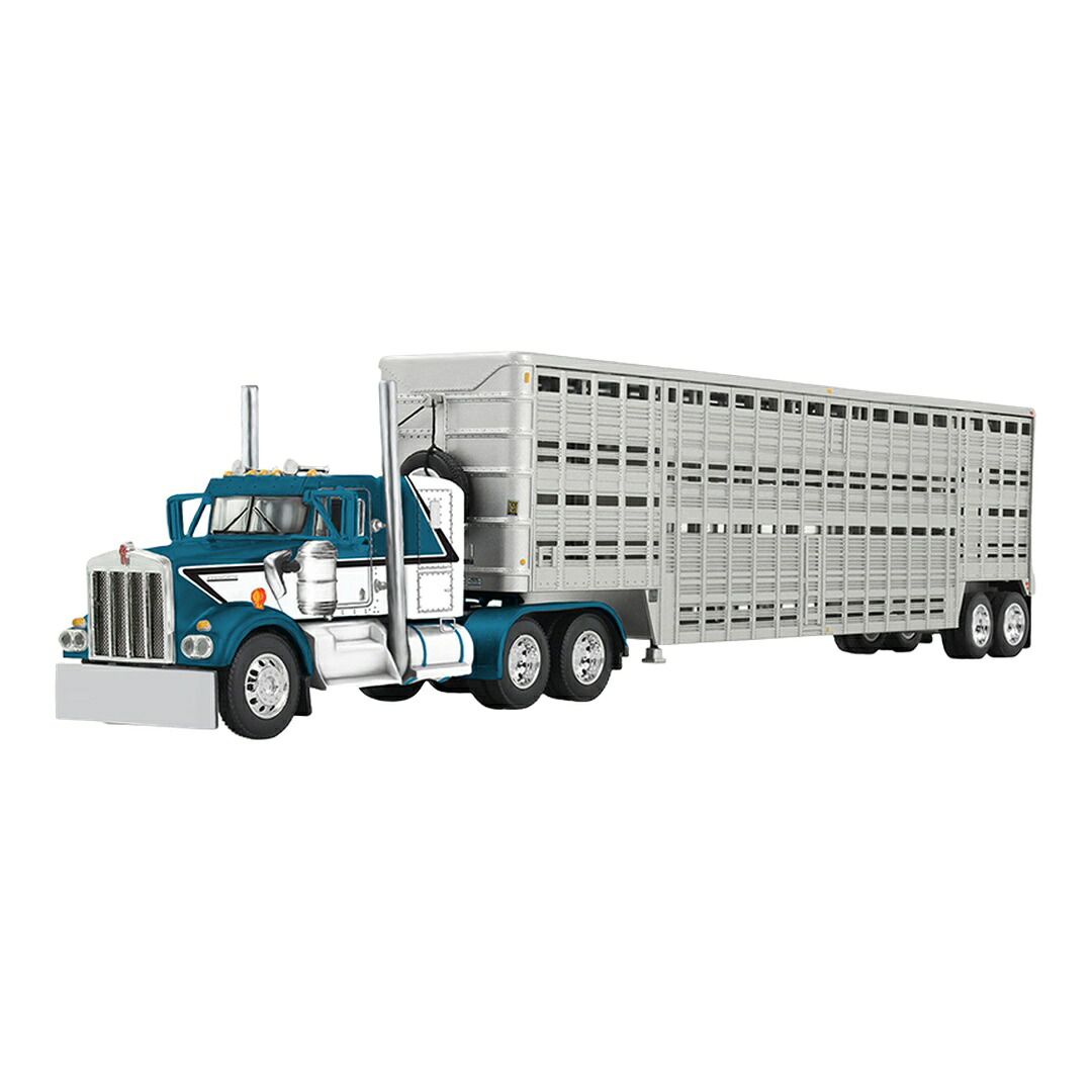 Kenworthケンワース W900A with 36 Sleeper インチ Mariner Blue an / DCP 1/64 ひな型