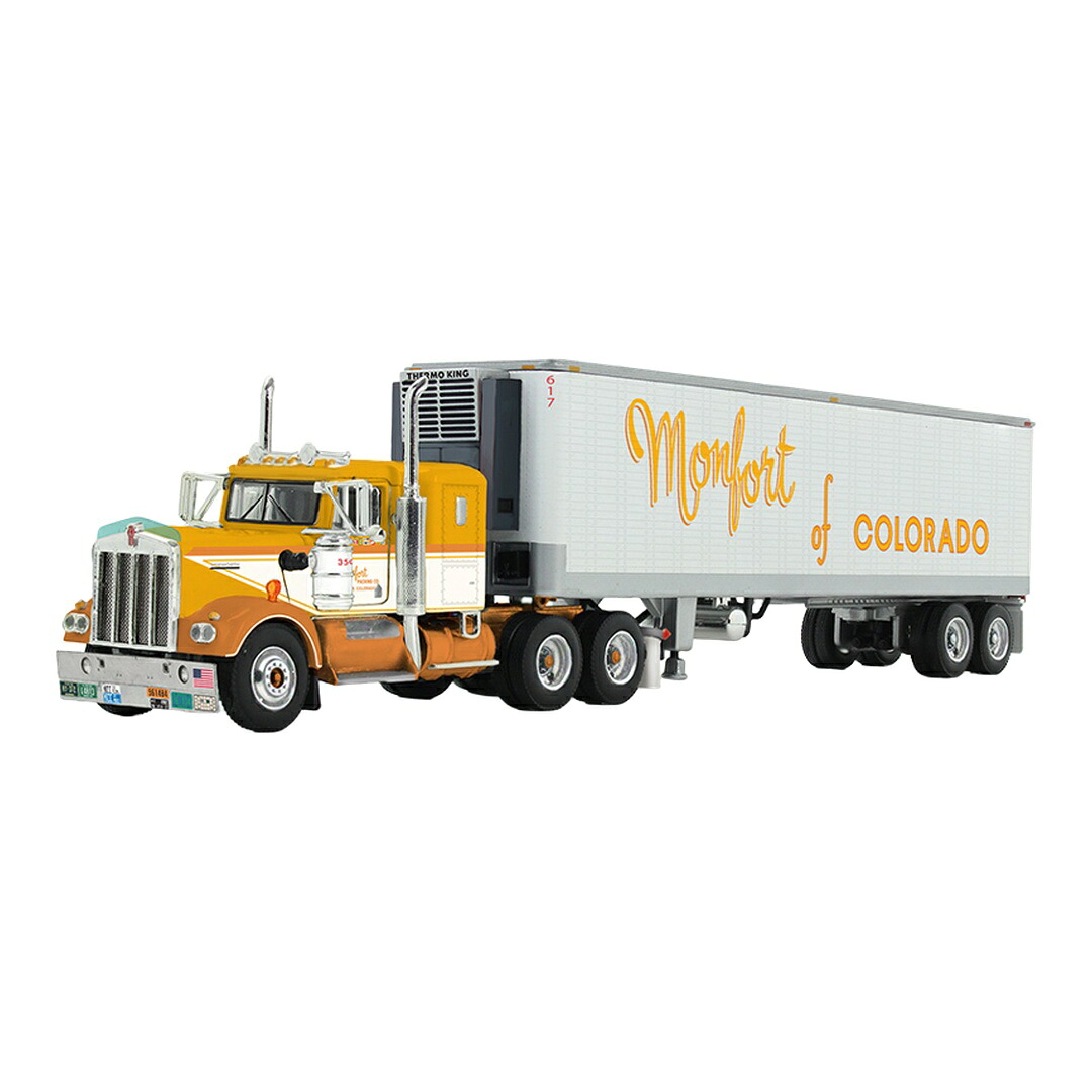 Kenworthケンワース Fallen Flag #50: Monfort of Colorado Kenworth W9 / DCP 1/64 ひな型