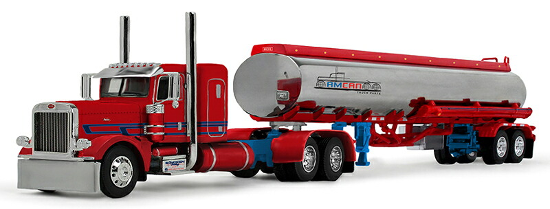 Peterbiltピータービルト 389 with Sancken Custom Truck貨物自動車 by Amcan / DCP 1/64 ひな形