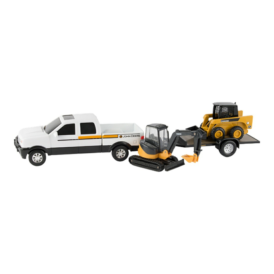 John Deereジョンディア Construction Playset LP66951Pl / ERTL 8 IN. ひな形