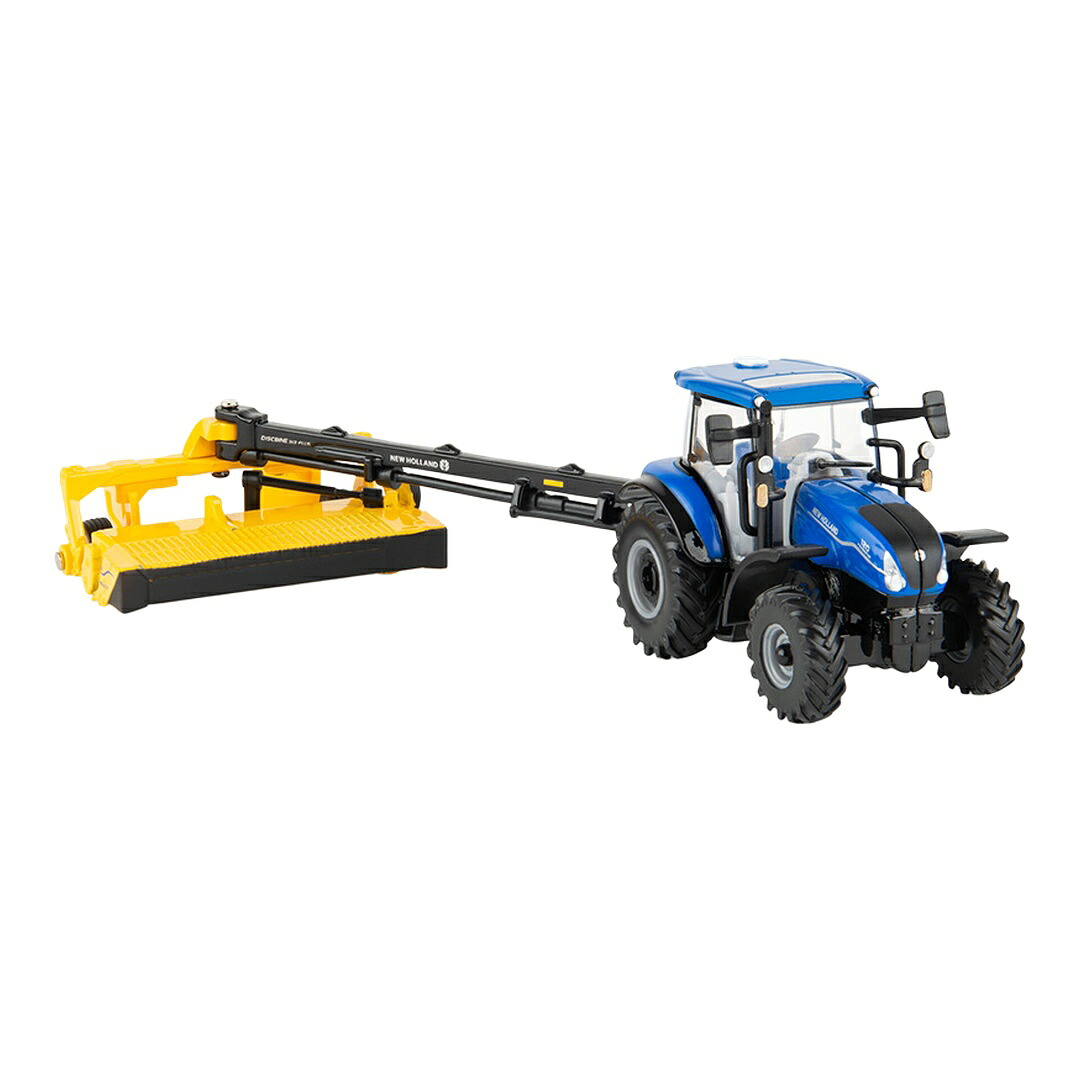 New Holland Powerstar 120 Tractorトラクタ with Discbine 31 / ERTL 1/64 ひな型