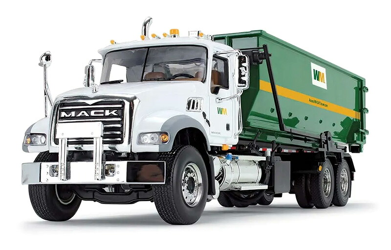 Mackマック Granite with Tub-Style Rol Waste Management / FIRST GEAR 1/34 ひな形