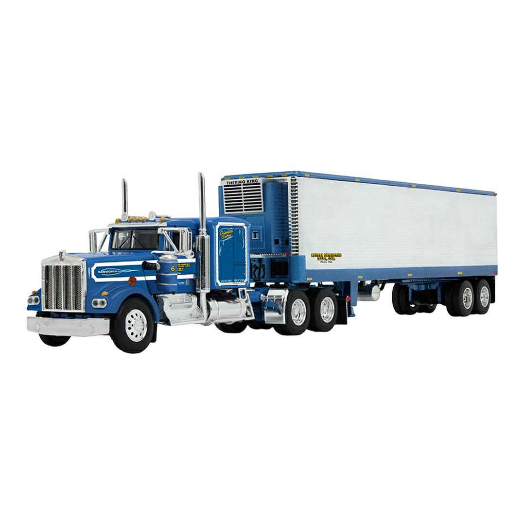 ケンワース Kenworth W900A リーファー Western Distributing Crippled Cowboy トラック模型 / FIRST GEAR 1/64 ミニカー トラック模型｜ラストホビー