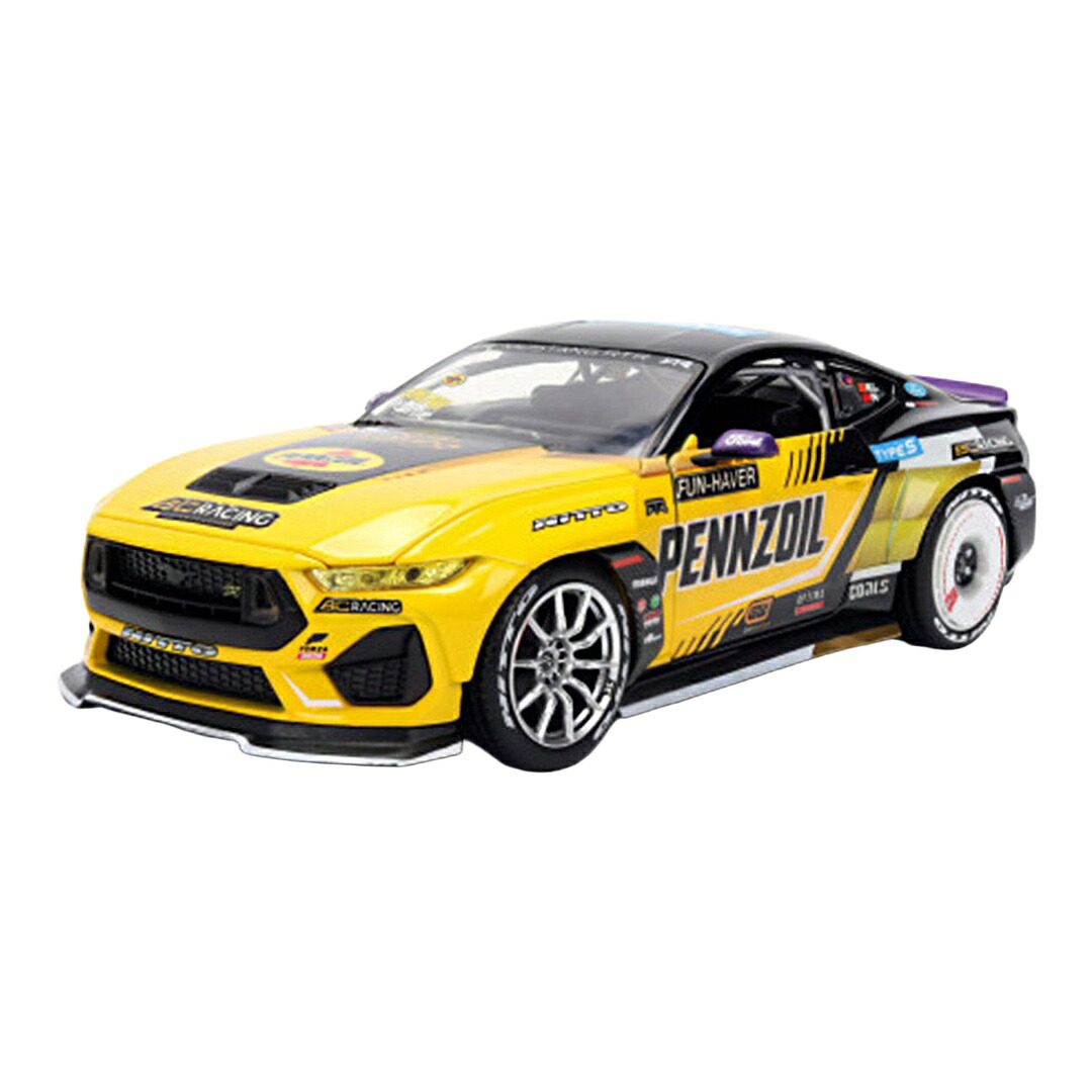 Fordジェラルド・r・フォード Pennzoil Chelsea Denofa\u0027s 2023 Mustang RTR / JADA 1/24 ひな形