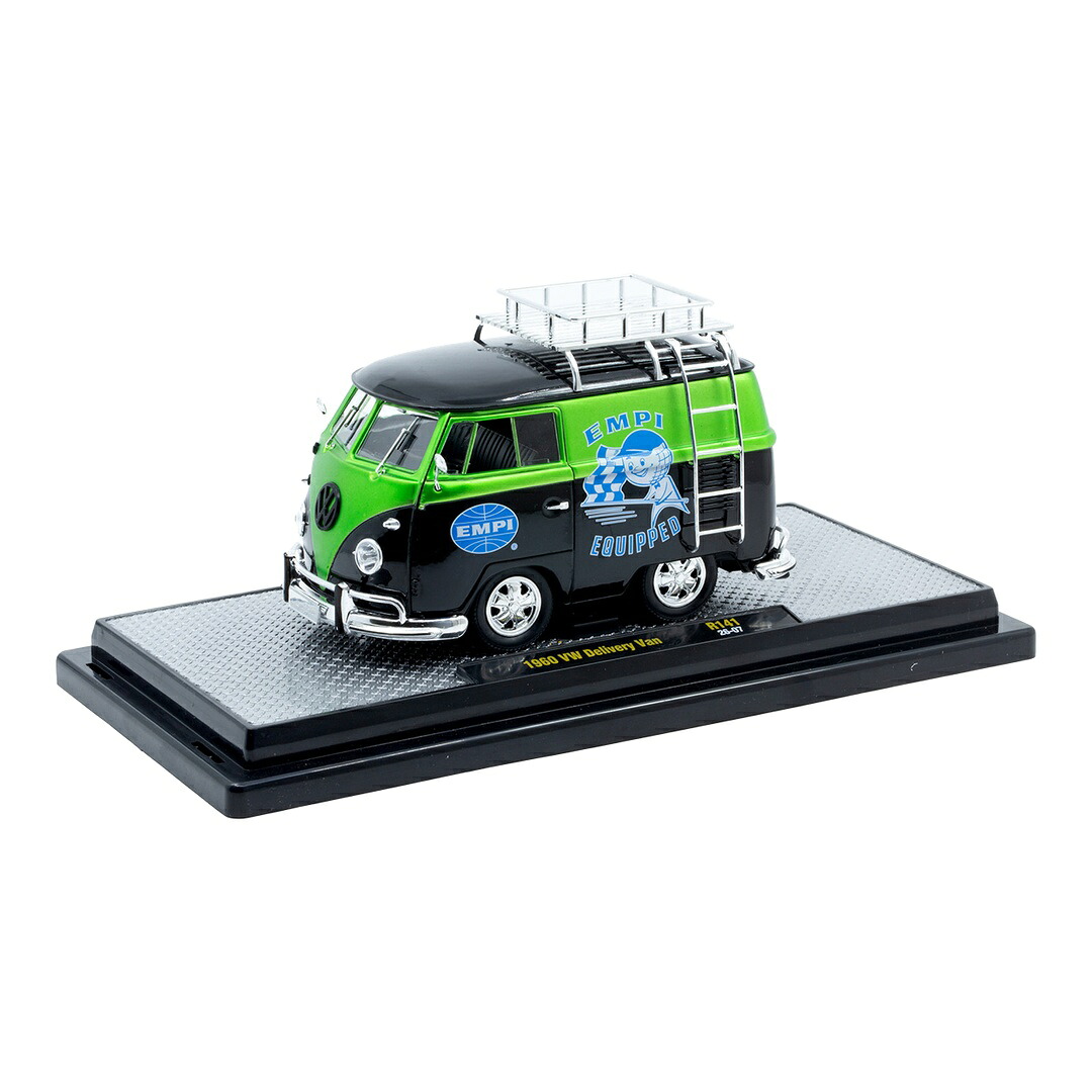 VWフォルクスワーゲン Delivery Van 1960 EMPI Black and G / M2MACHINES 1/24 ひな形