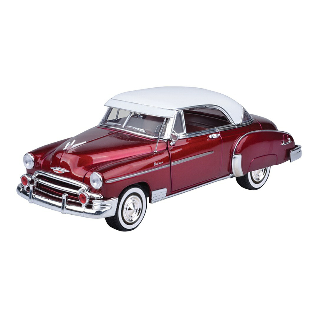 Chevroletシボレー Bel Air 1950 Metallic Redメタリックレッド / Motor Max 1/18 ひな型