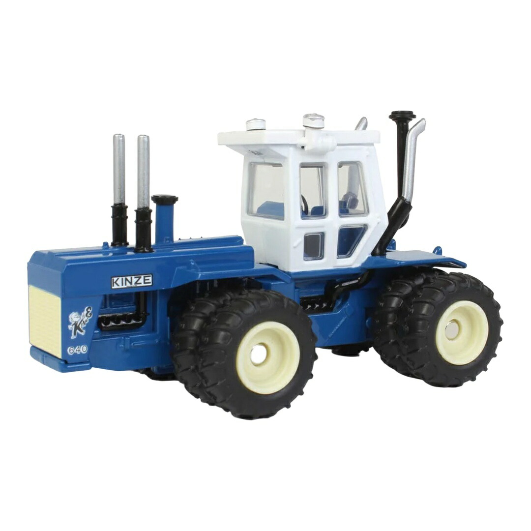 Kinze Big Blue 640 4WD Articulating Tractorトラクタ with D / SPECCAST 1/64 ひな型