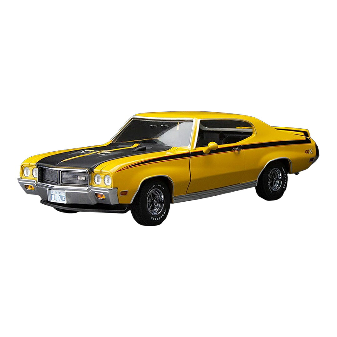 Buick 1970 GSX Yellow with Black Stripes / Sun Star 1/18 ひな形
