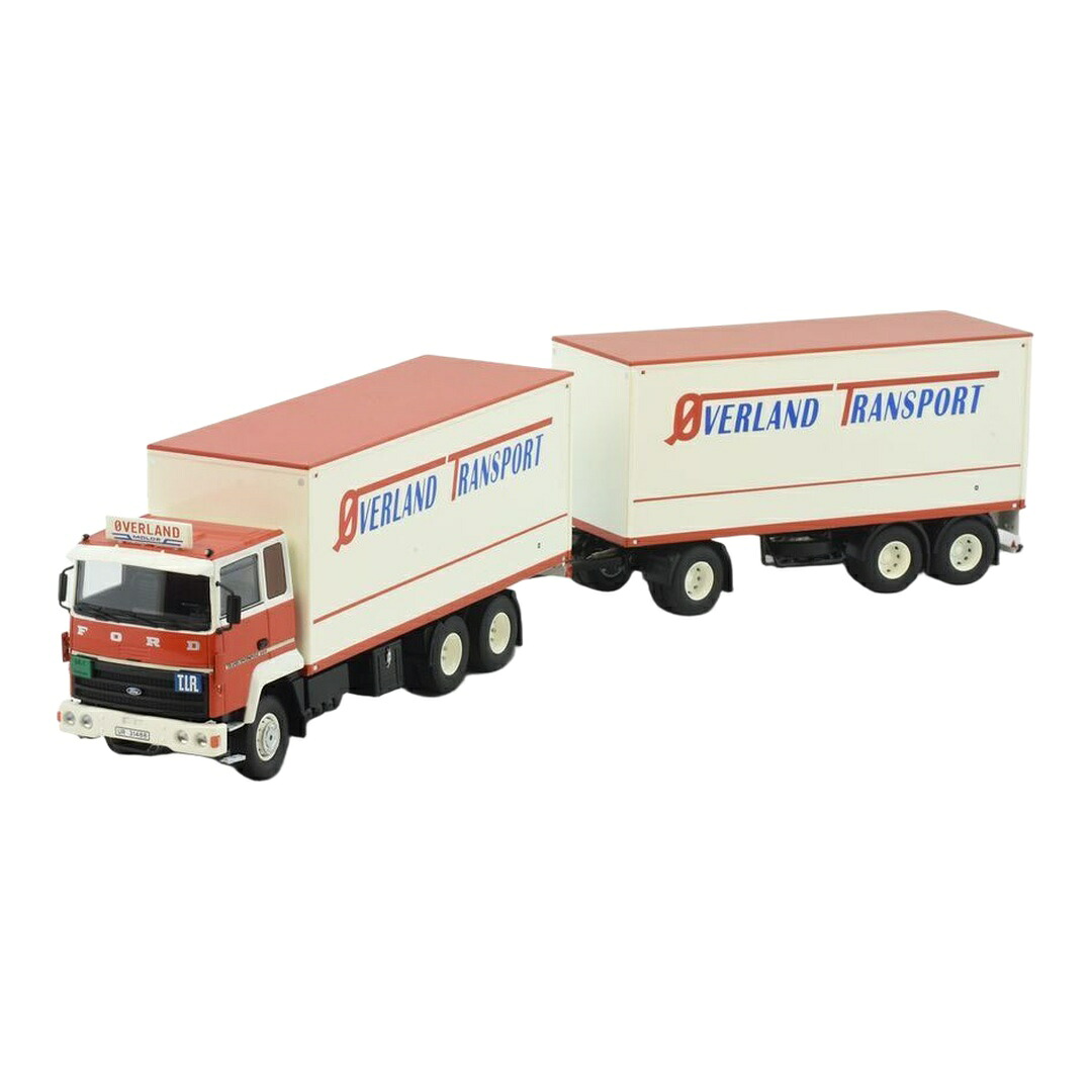 Overland Ford Transcontinental ボックストレーラー / Tekno 1/50 ミニカー トラック模型｜ラストホビー