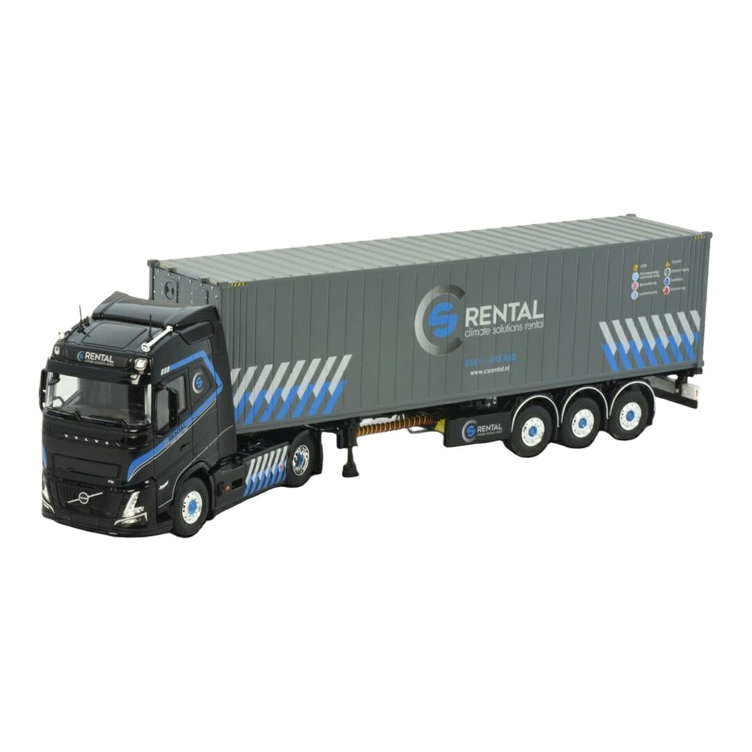 CS Rental ボルボ FH Aero グローブトロッター リーファーコンテナトレーラー / Tekno 1/50 ミニカー トラック模型|ラストホビー
