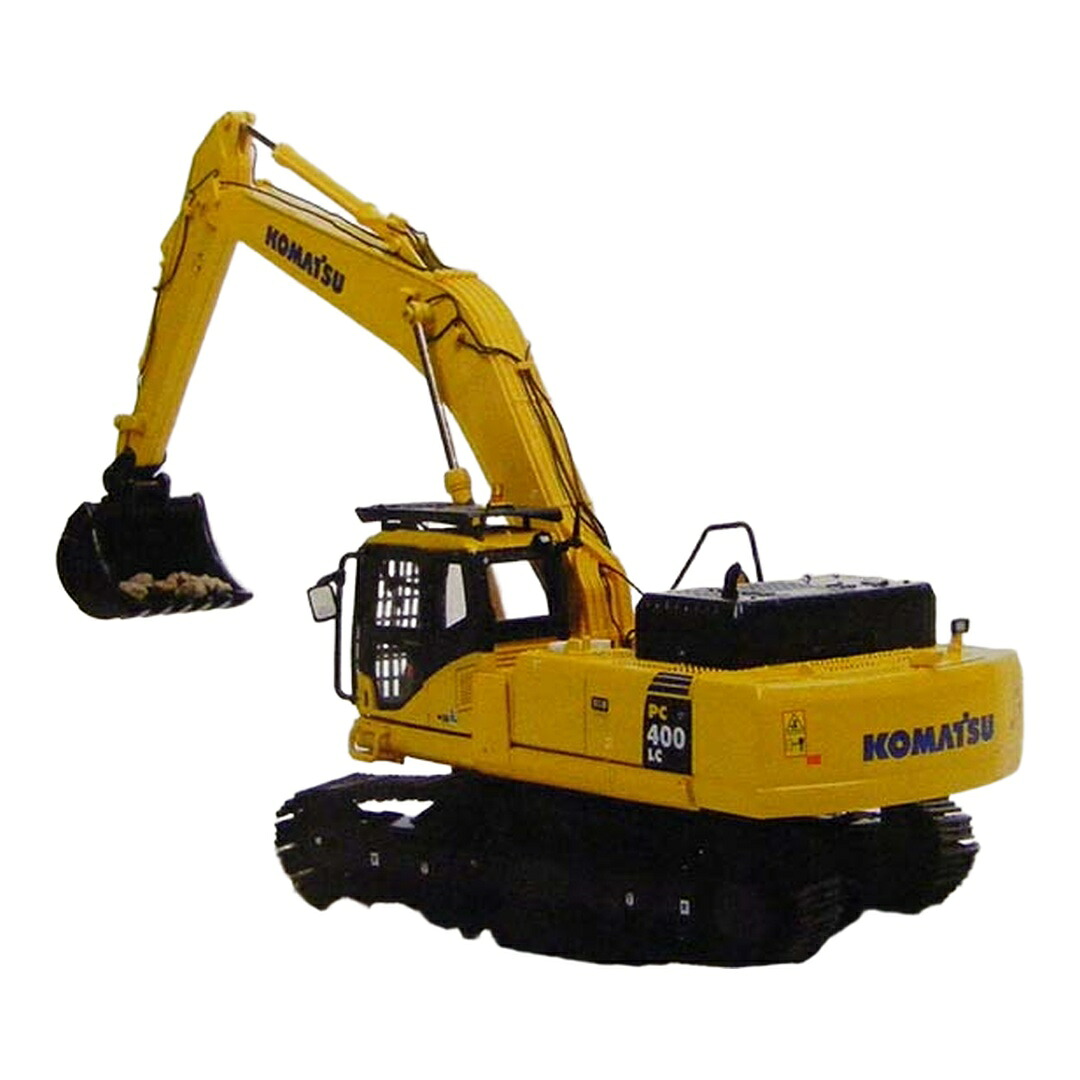コマツ Komatsu PC400 LC ショートアーム解体仕様機 / Universal Hobbies 1/50 ミニカー 建設機械模型 工事車両|ラストホビー
