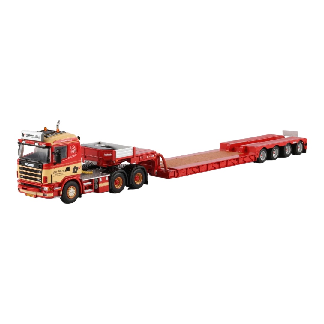 Torben Rafn スカニア 4シリーズ フラットルーフ ローローダー / WSI 1/50 ミニカー トラック模型|ラストホビー