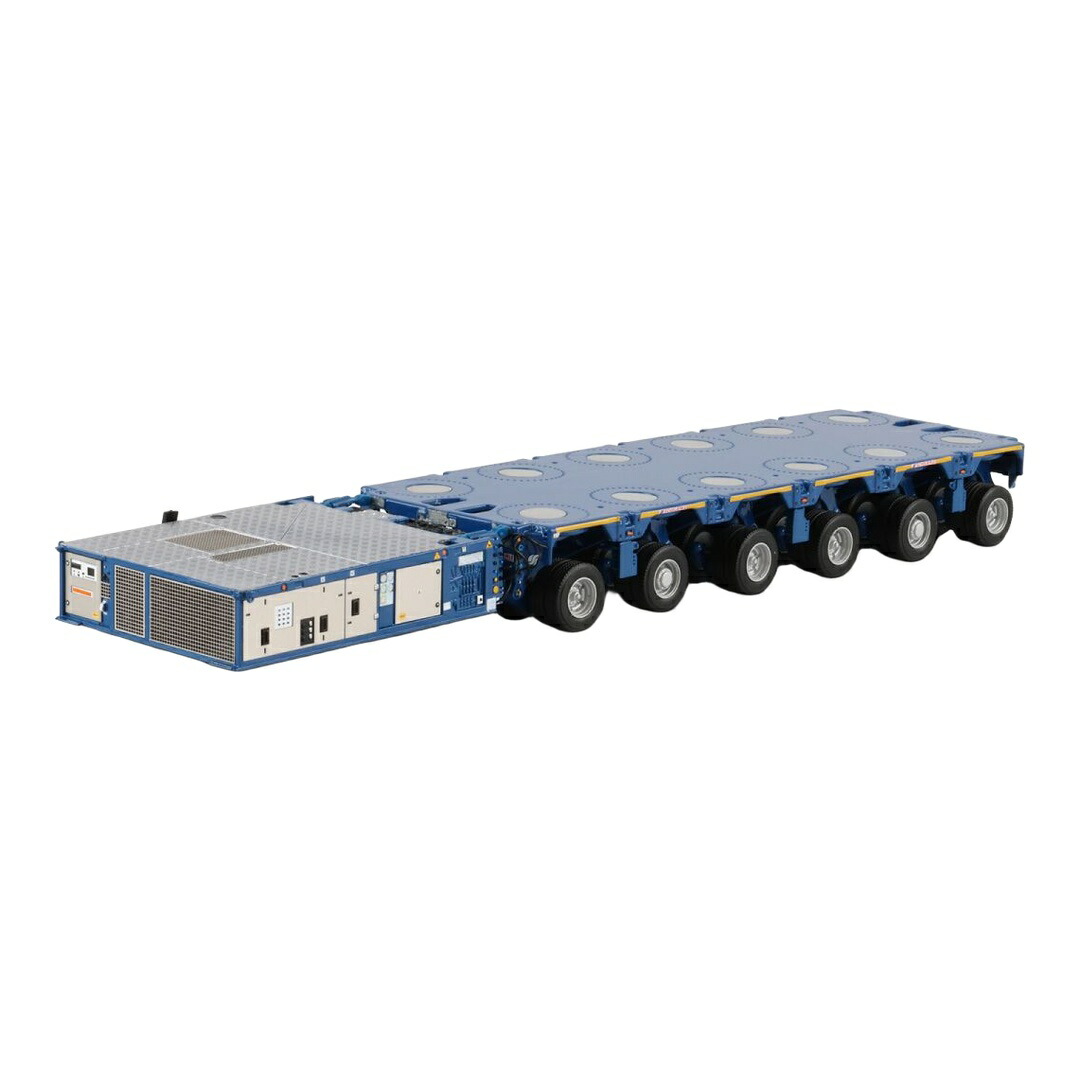 Scheuerle Intercombi SPE 6軸 トレーラー ブルー / WSI 1/50 ミニカー トラック模型｜ラストホビー