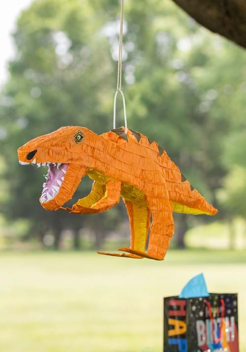 34cm ティラノサウルス ピニャータ パーティー デコレーション 恐竜 段ボール製 約63.5cm|ラストホビー