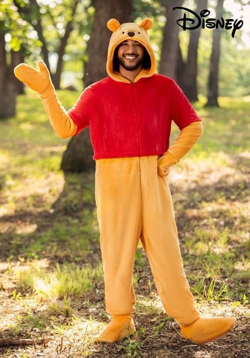大人用デラックス ディズニー 『クマのプーさん 』コスチューム 男性 メンズ 大人用 衣装 コスプレ イベント ハロウィン