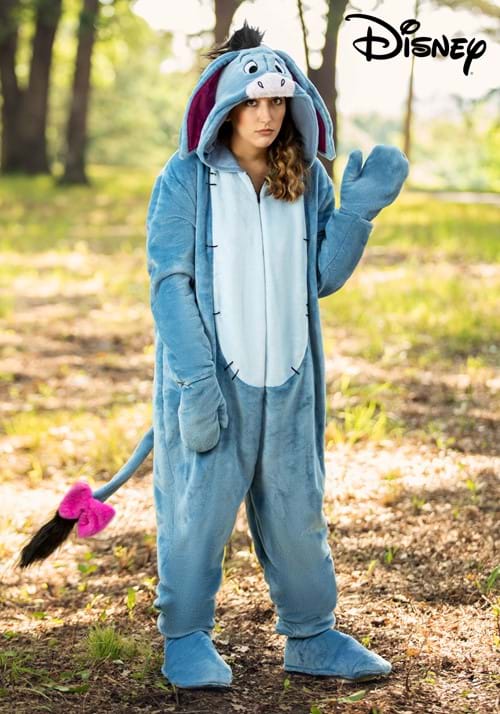 デラックス ディズニー くまのプーさん イーヨー コスチューム 大人用 コスプレ衣装 (結婚式、仮装、ハロウィン) 大人女性|ラストホビー