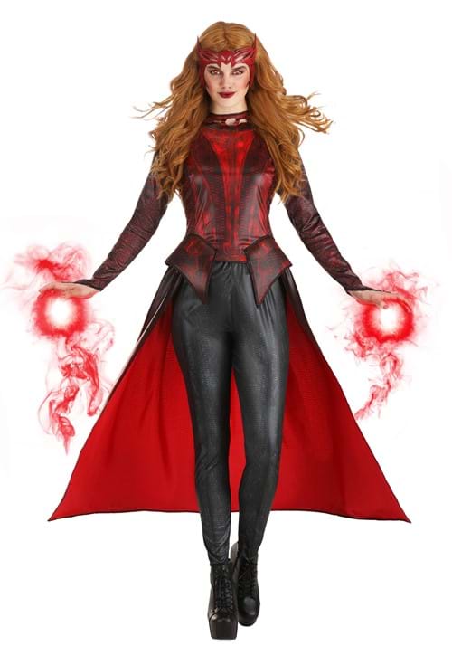 スカーレットウィッチ ヒーローコスチューム 女性用 コスプレ衣装 (結婚式、仮装、ハロウィン) 大人女性|ラストホビー