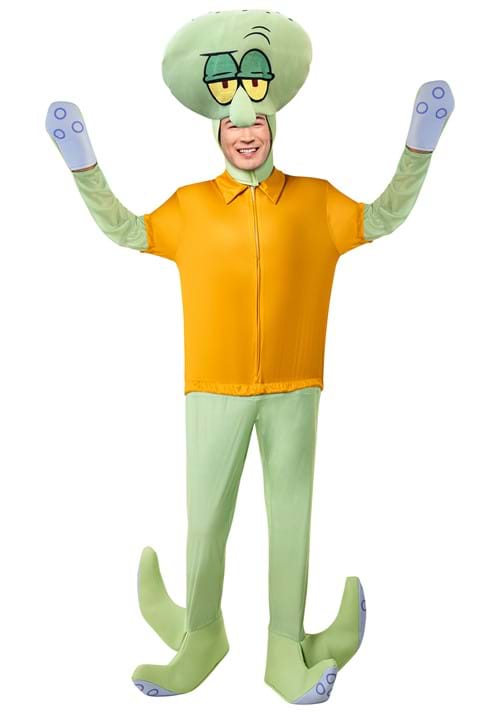 『スポンジ・ボブ 』イカルド 大人用スクイッドワード コスチューム 男性 メンズ 大人用 衣装 コスプレ イベント ハロウィン
