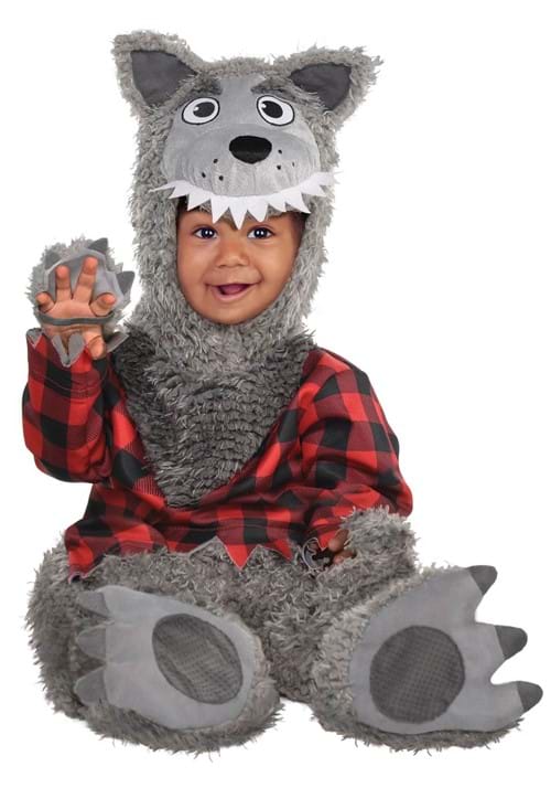 幼児用 グレー ベビーウェアウルフ コスチューム ハロウィン コスプレ衣装