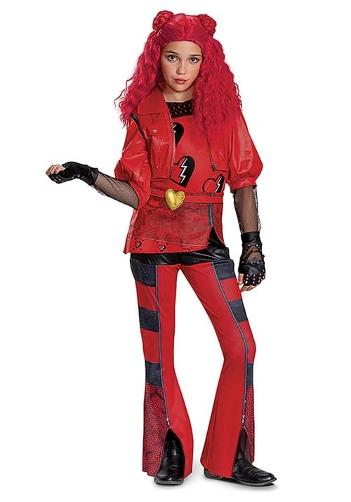 ディズニー ディセンダント4 デラックス レッド コスチューム 女の子用 ハロウィン コスプレ衣装｜ラストホビー
