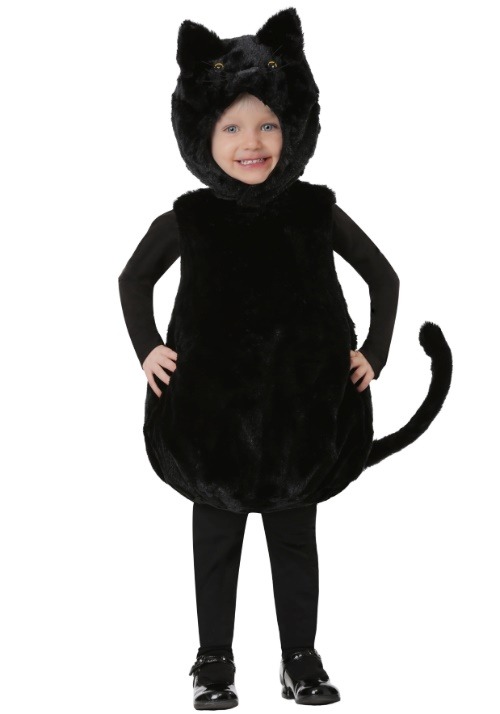 幼児用 バブルボディ 黒猫 コスチューム ハロウィン コスプレ衣装