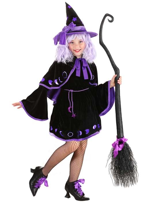 子供用 パープルスター ウィッチ コスチューム ハロウィン コスプレ衣装｜ラストホビー