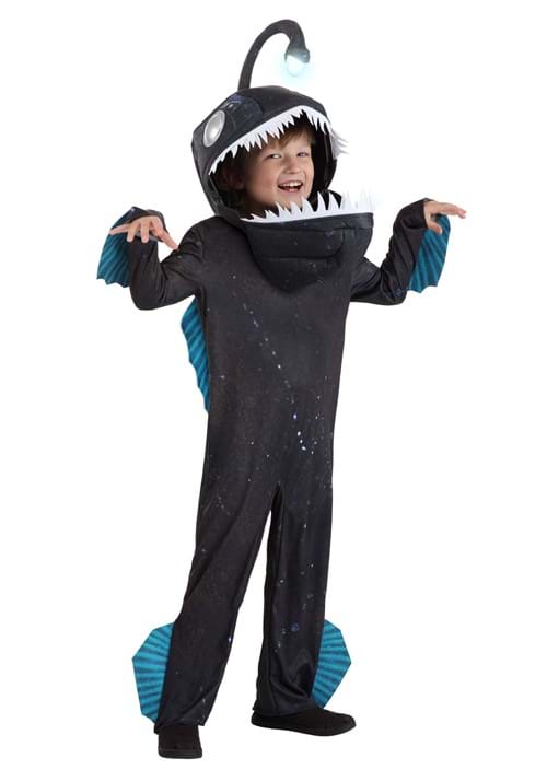 子供用 大口アンコウフィッシュ コスチューム ハロウィン コスプレ衣装