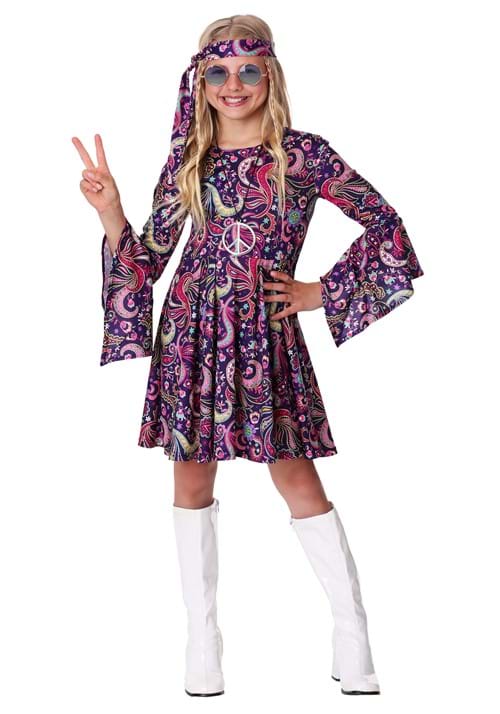 ウッドストック ヒッピー 女の子用コスチューム｜ラストホビー