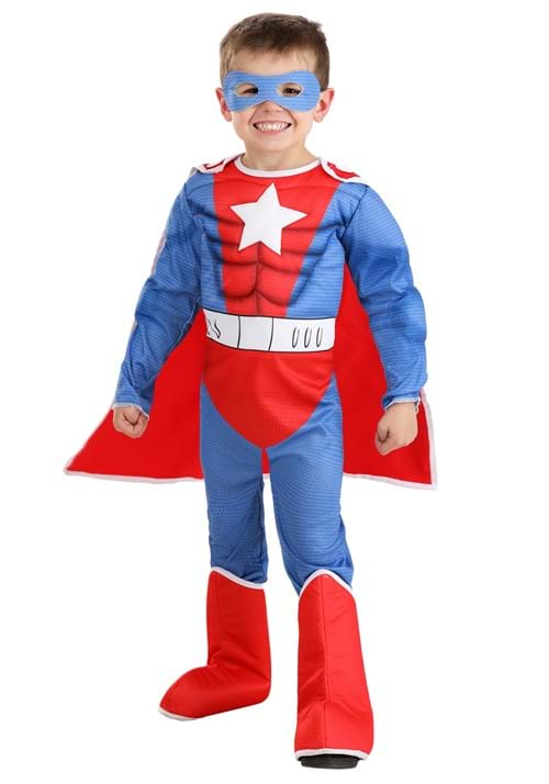 幼児用 マッスルスーツ スーパーヒーロー コスチューム
