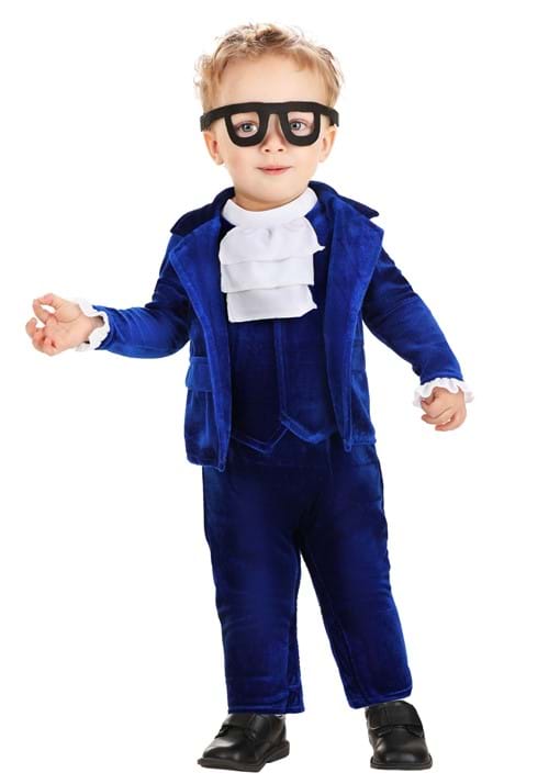 幼児用 60年代 ブルー スウィンガー コスチューム