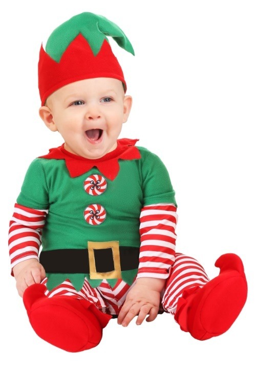 クリスマス エルフ 赤ちゃん用コスチューム|ラストホビー