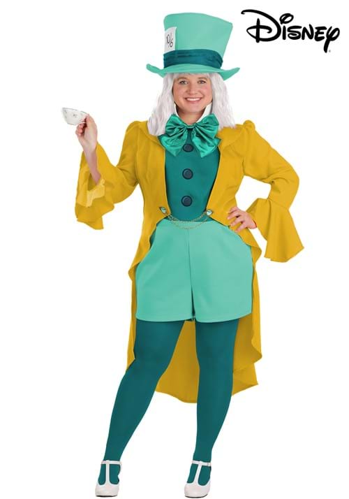 レディース 大きいサイズ Disneyディズニー マッドハッター コスチューム　ハロウィンコスプレ｜ラストホビー