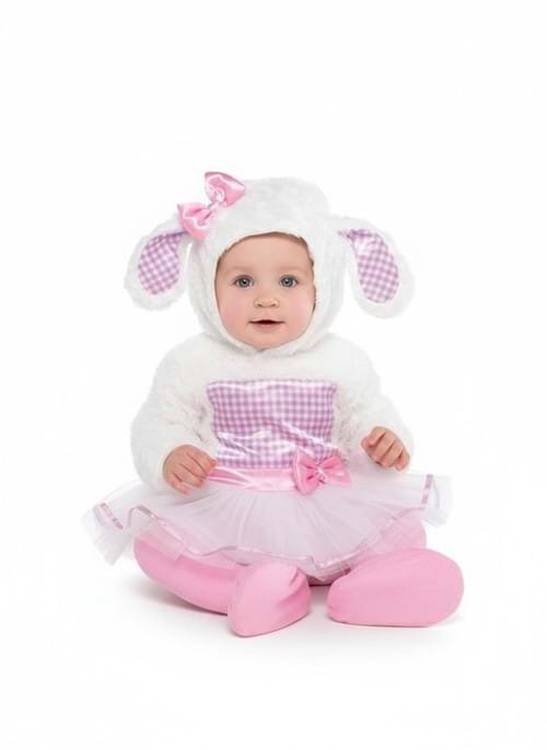 ピンクの羊 コスプレ コスチューム キッズ ハロウィン 仮装 動物 可愛い 衣装 子供用 女の子 イベント パーティー アニマル｜ラストホビー