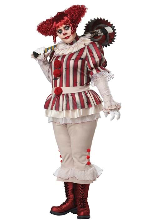 ピエロ コスプレ コスチューム レディース ハロウィン 仮装 悪夢 サディスティック 衣装 イベント パーティー 学園祭 文化祭 ホラー 怖い 舞台 演劇 大きいサイズ|ラストホビー