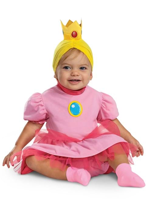 スーパーマリオ ピーチ姫 コスプレ コスチューム 幼児用 ハロウィン 仮装 ディズニー プリンセス 衣装 子供用 女の子 イベント パーティー 学園祭 文化祭｜ラストホビー