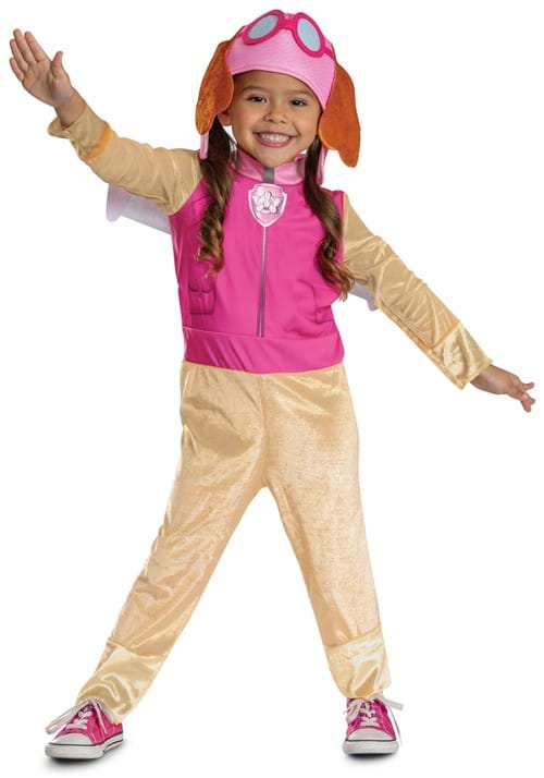 パウ・パトロール スカイ コスプレ コスチューム 幼児用 ハロウィン 仮装 キッズ 衣装 女の子 パイロット イベント パーティー 子供用 ジャンプスーツ コスプレ衣装|ラストホビー
