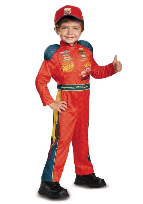 カーズ ライトニング・マックイーン コスプレ コスチューム 幼児用 ハロウィン 仮装 車 レーサー 衣装 子供 男の子 イベント パーティー｜ラストホビー